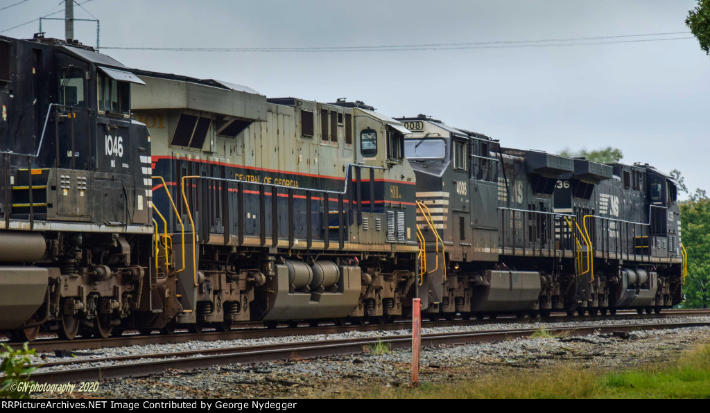 NS 8101 Heritage Unit: "Central of Georgia"